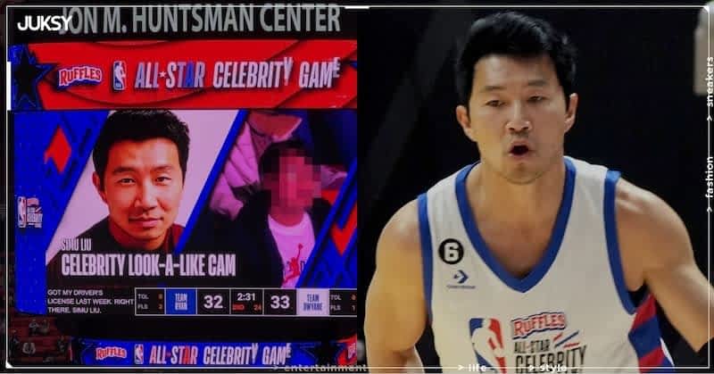 确定有像？NBA「名人撞脸」游戏刘思慕出现时镜头随机带到亚裔球迷，本人怒：这一点都不酷！